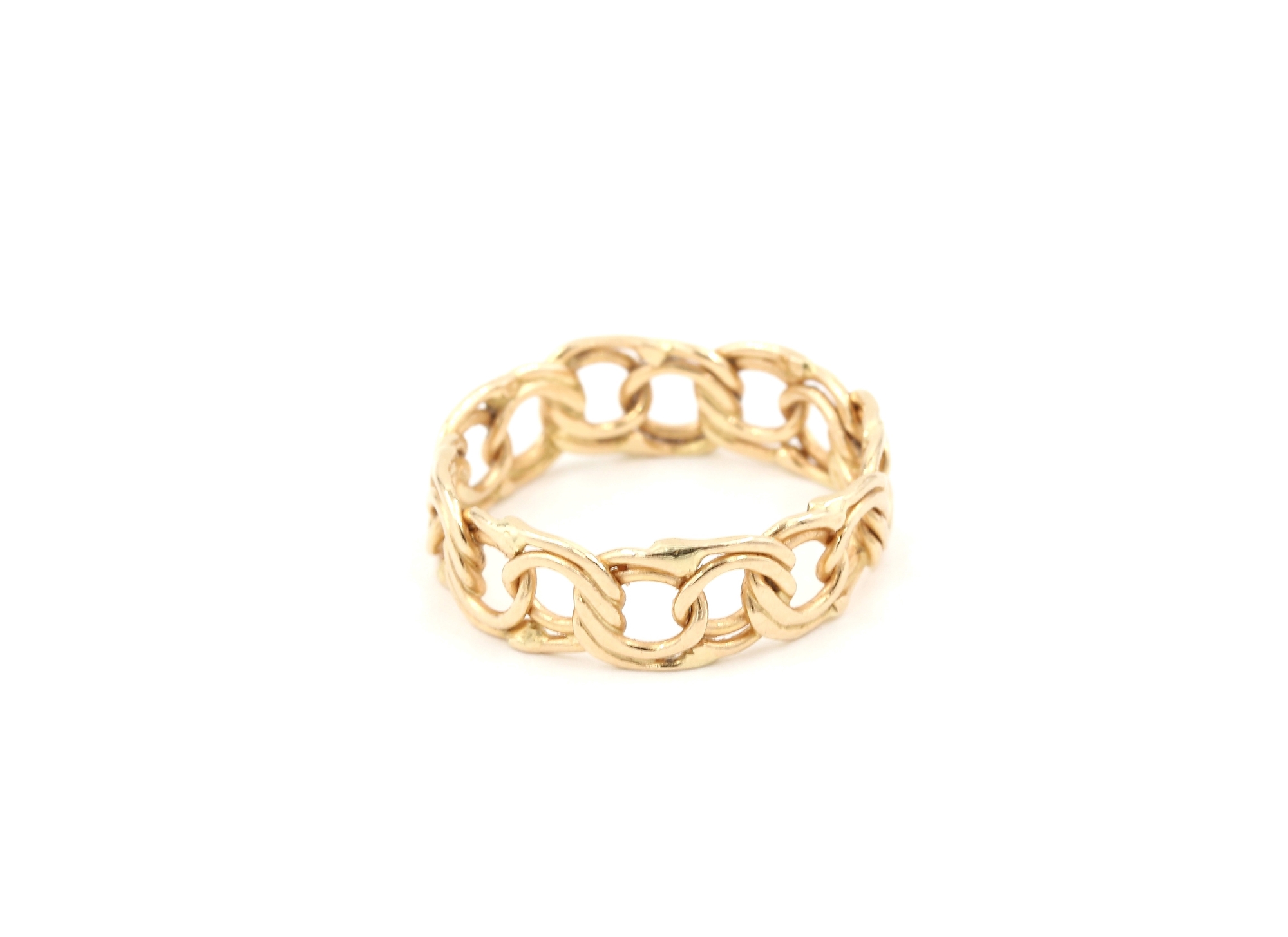 Bismark ring i 18k guld- vikt: 2,72g