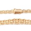 X-länk halsband med stavar i 18k guld. vikt: 24g