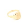 Klackring i 18k guld. vikt:3,27g