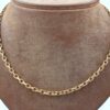 Ankar halsband i 18k guld- ihålig. vikt: 13,8g