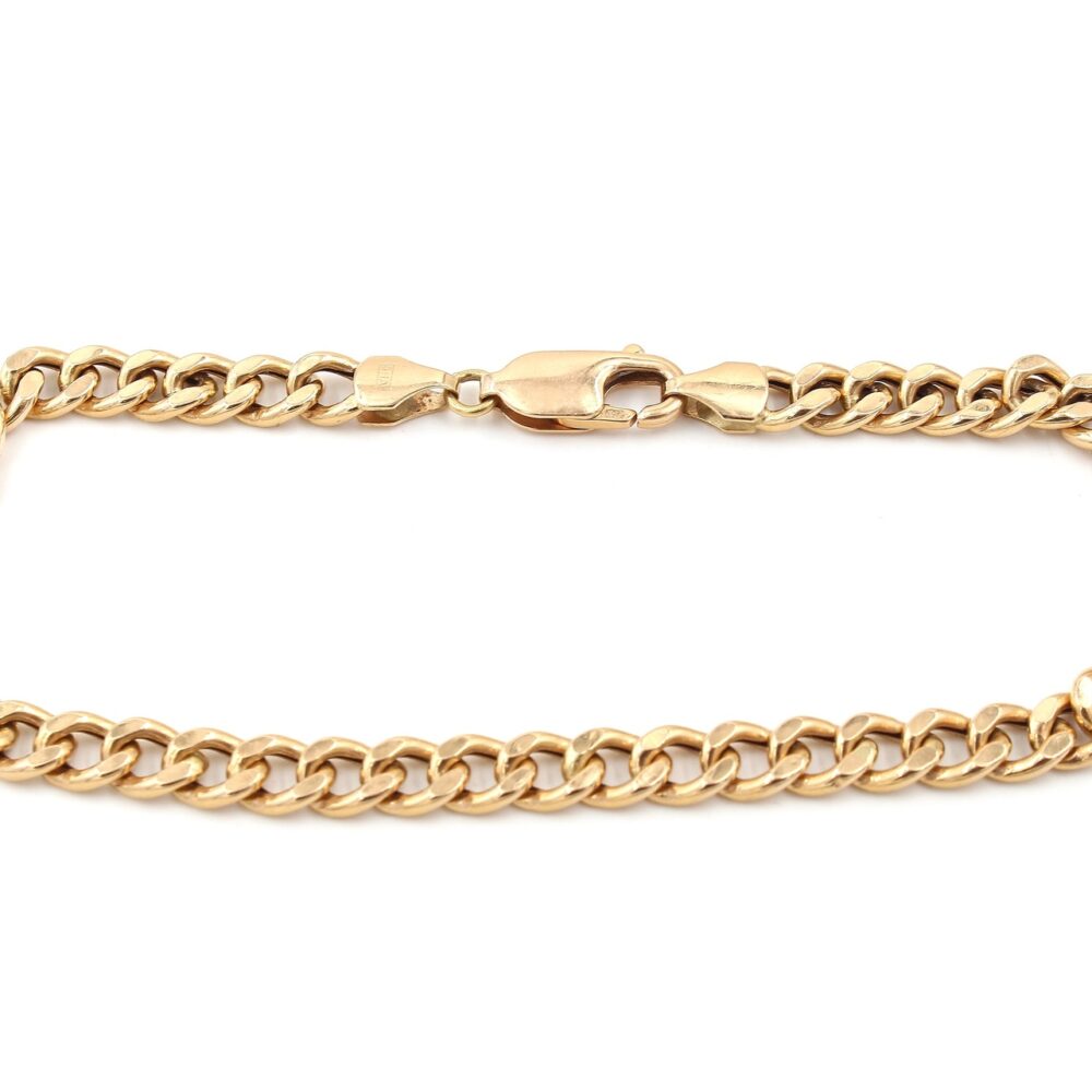 Pansar Armband i 18k guld- ihålig. vikt: 6,5 g.