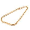 Ankar Armband i 18k guld- ihålig. vikt: 6 g.