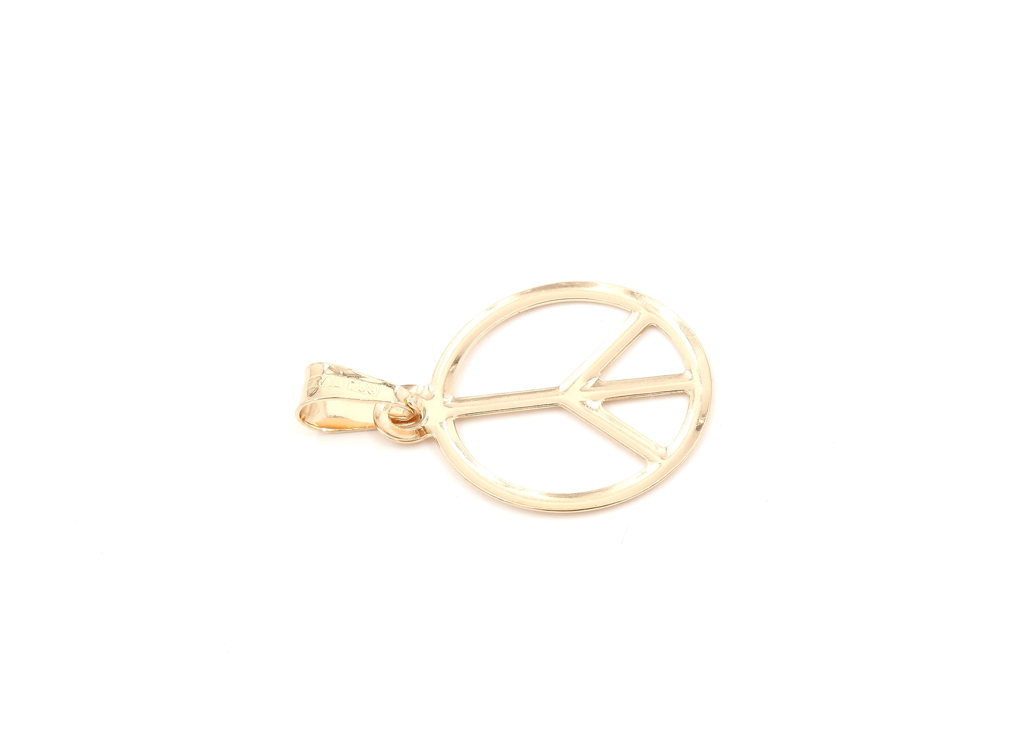 Hänge i 18k guld. vikt: 0,56 g