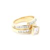 Diamantringar i 18K guld-ca 1,92 ct totalt. vikt: 9,48g