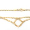X-länk halsband i 18k guld. vikt: 8g