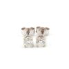 Diamant örhängen i 18k vitguld-ca 0,45 ct totalt
