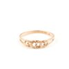 Bismarck ring i 18k guld. vikt: 1g