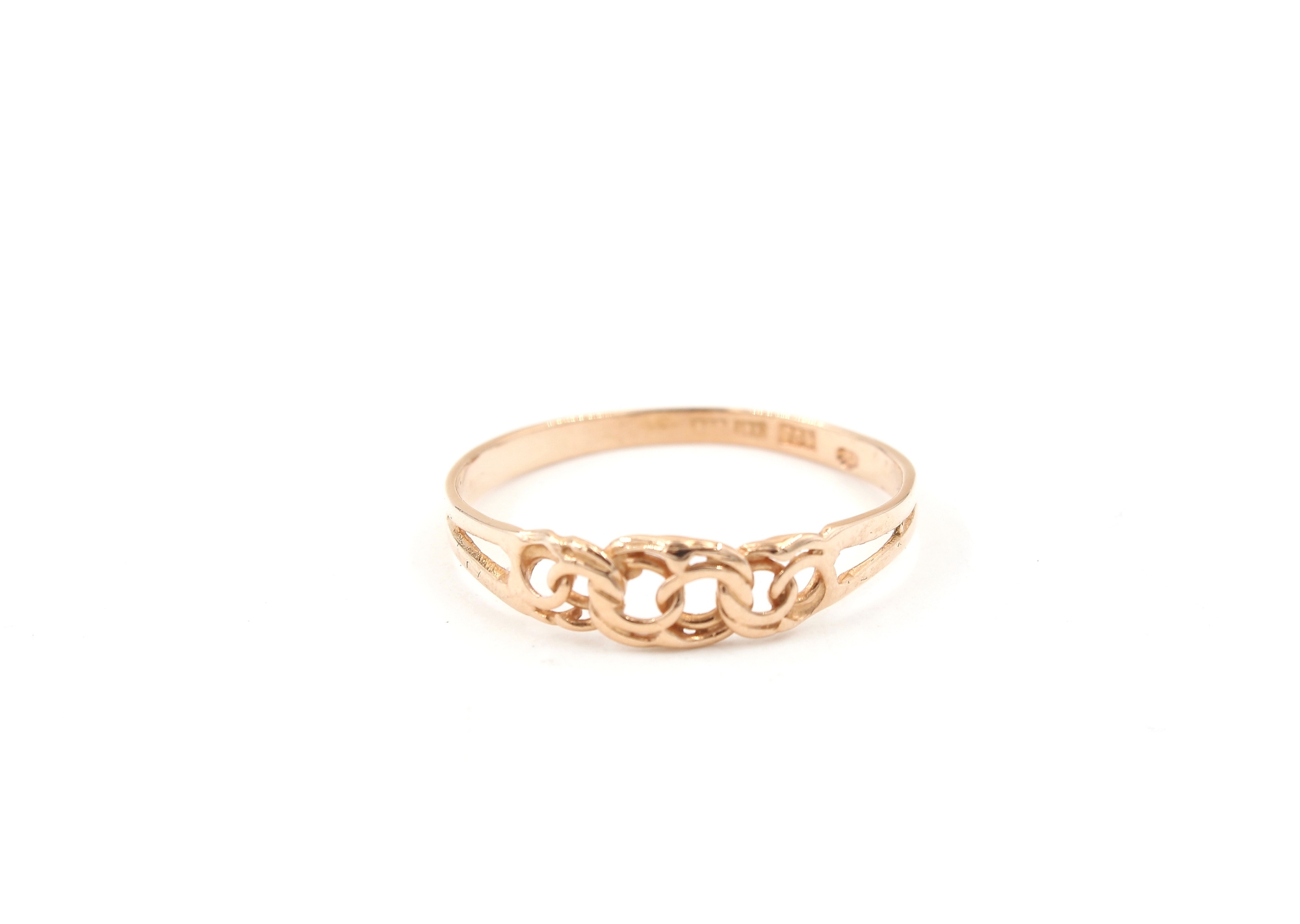 Bismarck ring i 18k guld. vikt: 1g