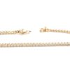 Tennis armband i 14k guld med diamanter. vikt: 4,77g
