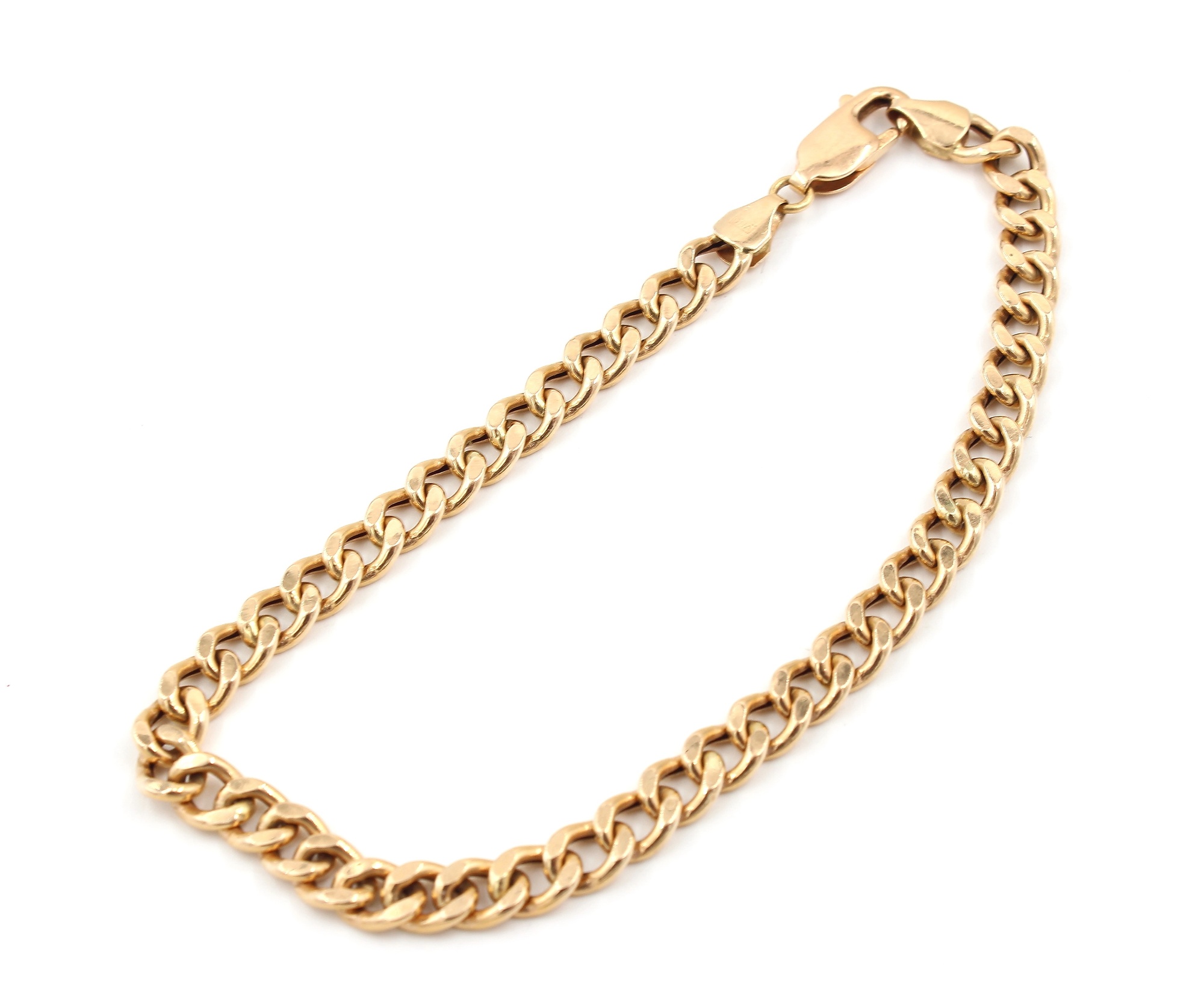 Pansar Armband i 18k guld- ihålig. vikt: 6,5 g.