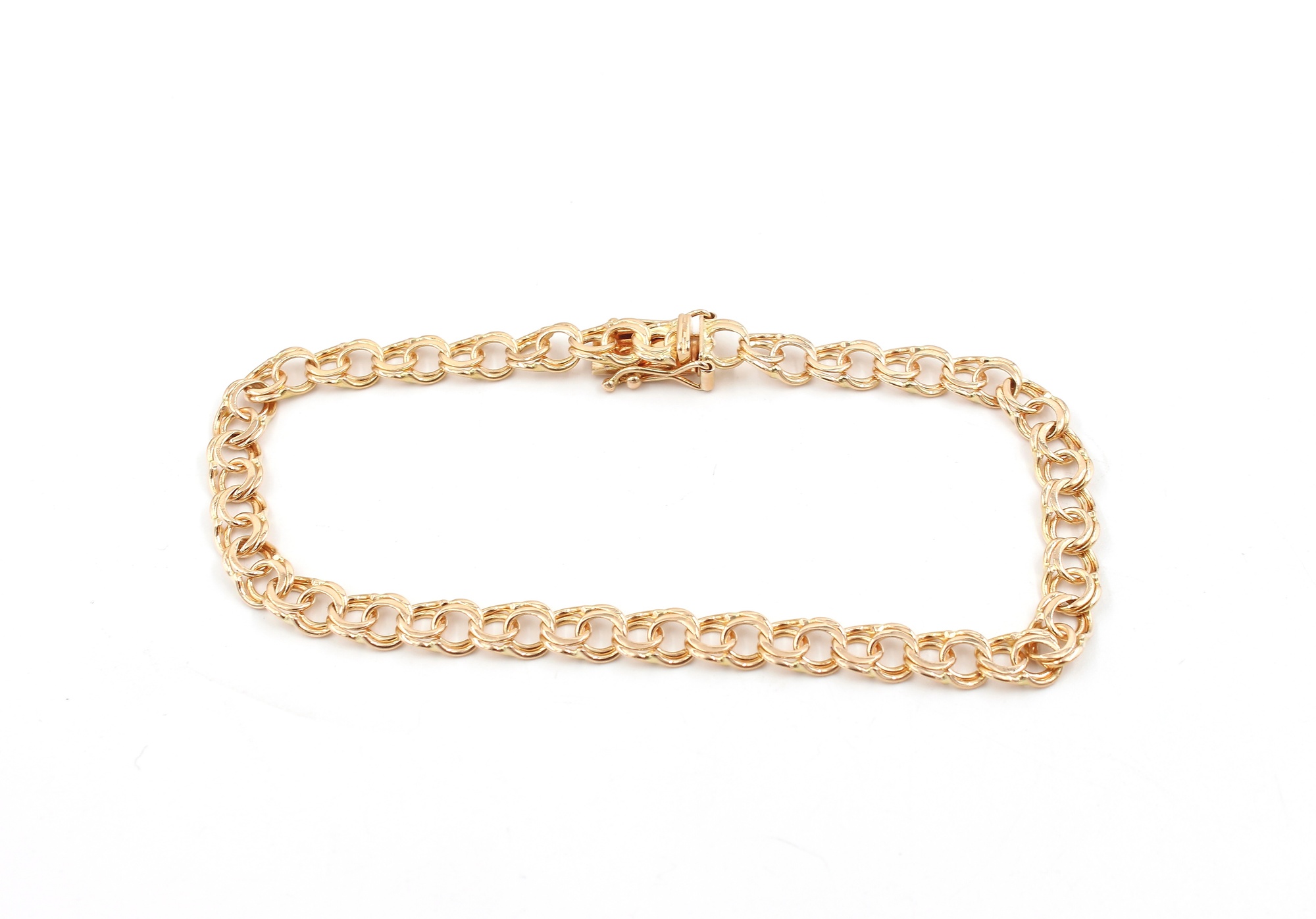 Bismarck armband i 18k guld vikt: 8,15 g
