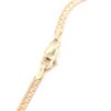 X-länk armband i 18k guld. vikt: 2,75 g