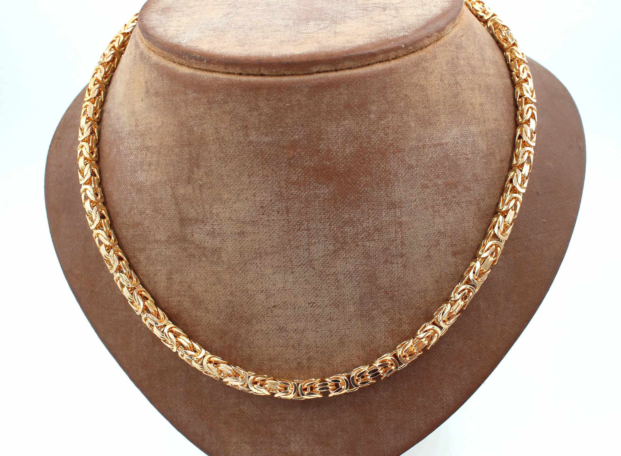 kejsar halsband i 18k guld. vikt: 80g