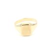 Klackring i 18k guld. vikt:3,27g