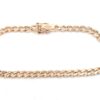 Pansar armband i 18k guld massiv. vikt: 13,55g