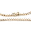 Tennis armband i 14k guld med diamanter. vikt: 4,77g