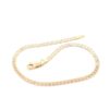 X-länk armband i 18k guld. vikt: 2,75 g