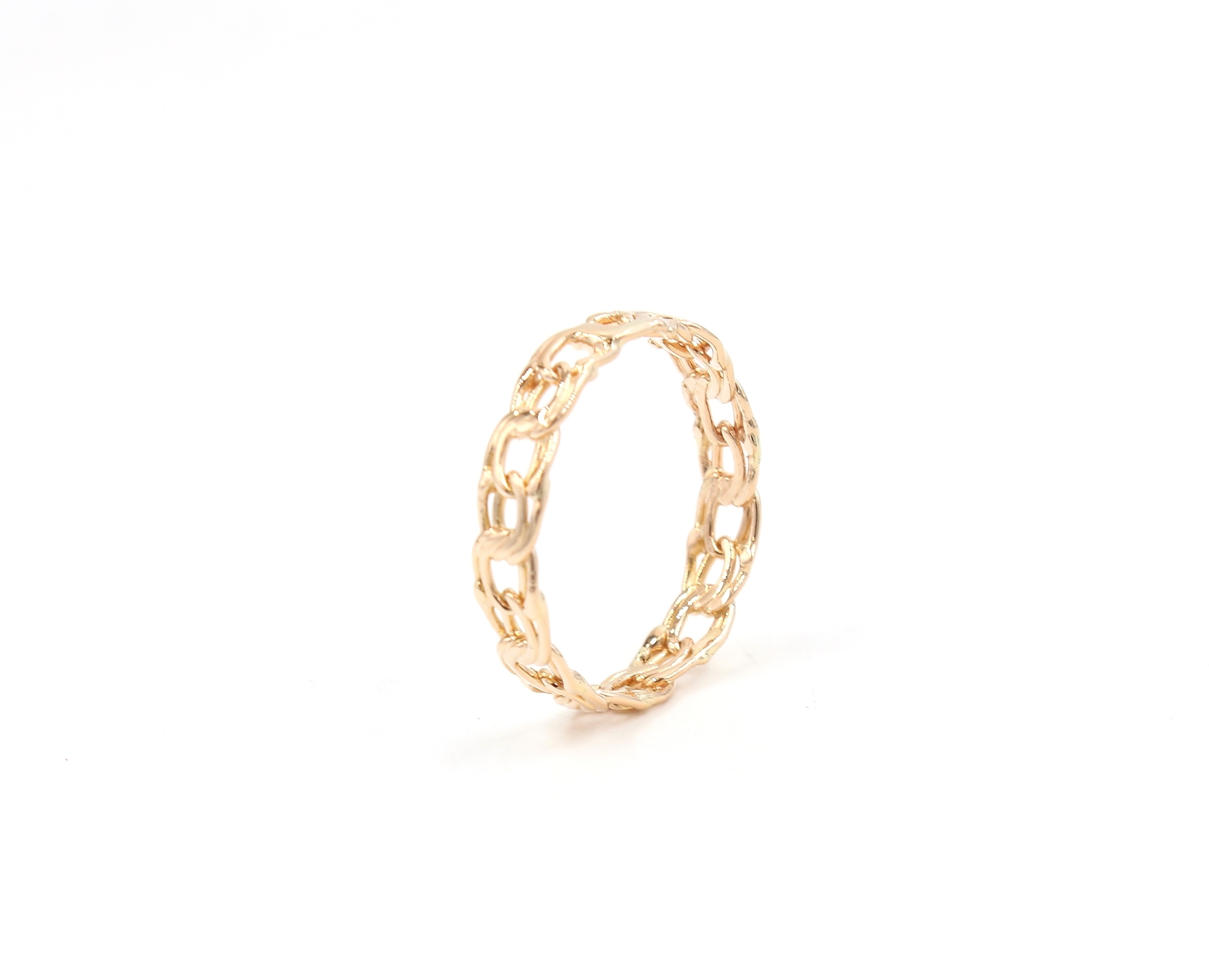 Bismarck ring i 18k guld . vikt: 1,9 g
