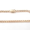 Pansar armband i 18k guld massiv. vikt: 13,55g