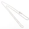 Venezia halsband i 18k vitguld . vikt: 2,6g