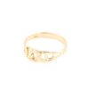 Bismarck ring i 18k guld. vikt: 3,1g
