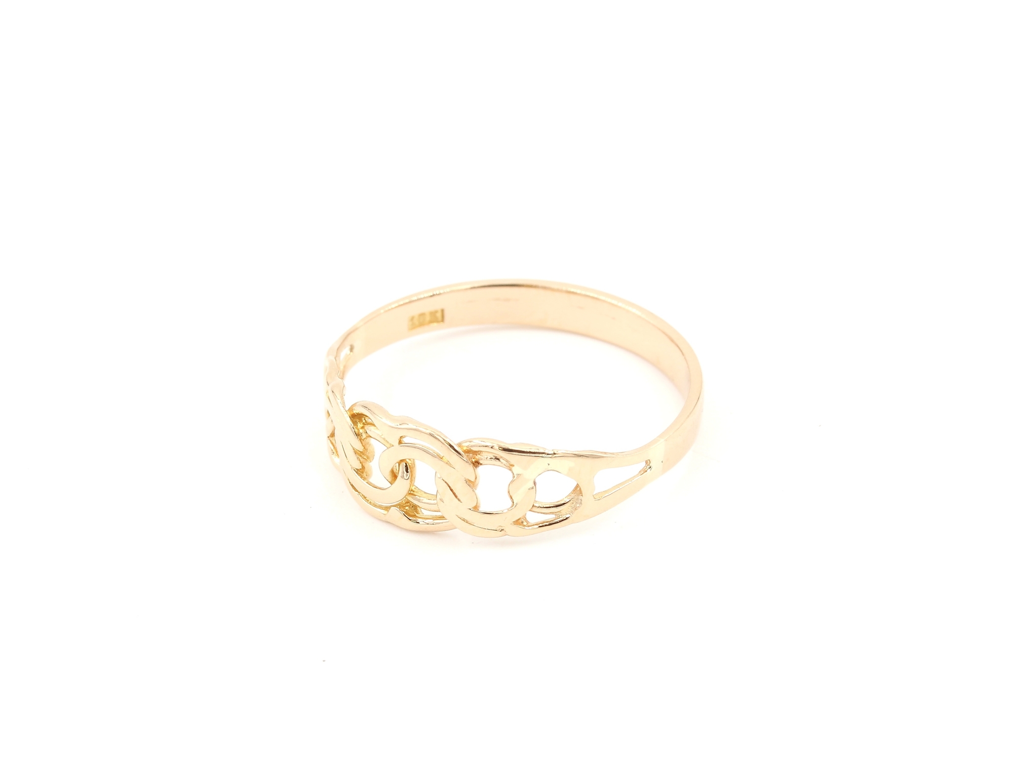 Bismarck ring i 18k guld. vikt: 3,1g