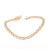 Bismarck armband i 18k guld vikt: 8,15 g
