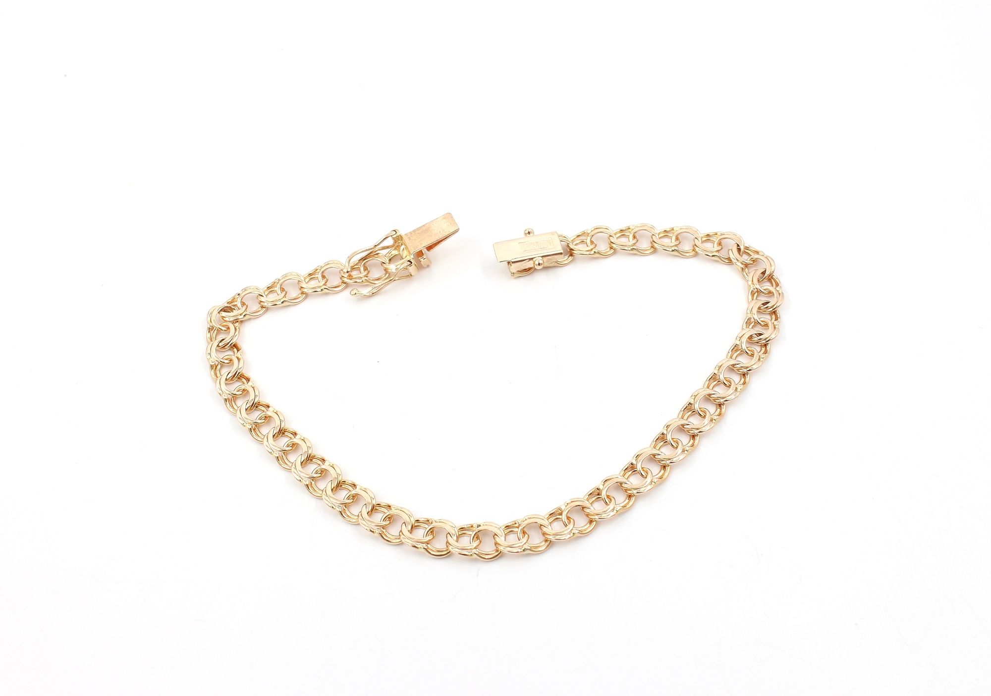 Bismarck armband i 18k guld vikt: 8,15 g