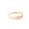Bismarck ring i 18k guld. vikt: 1g