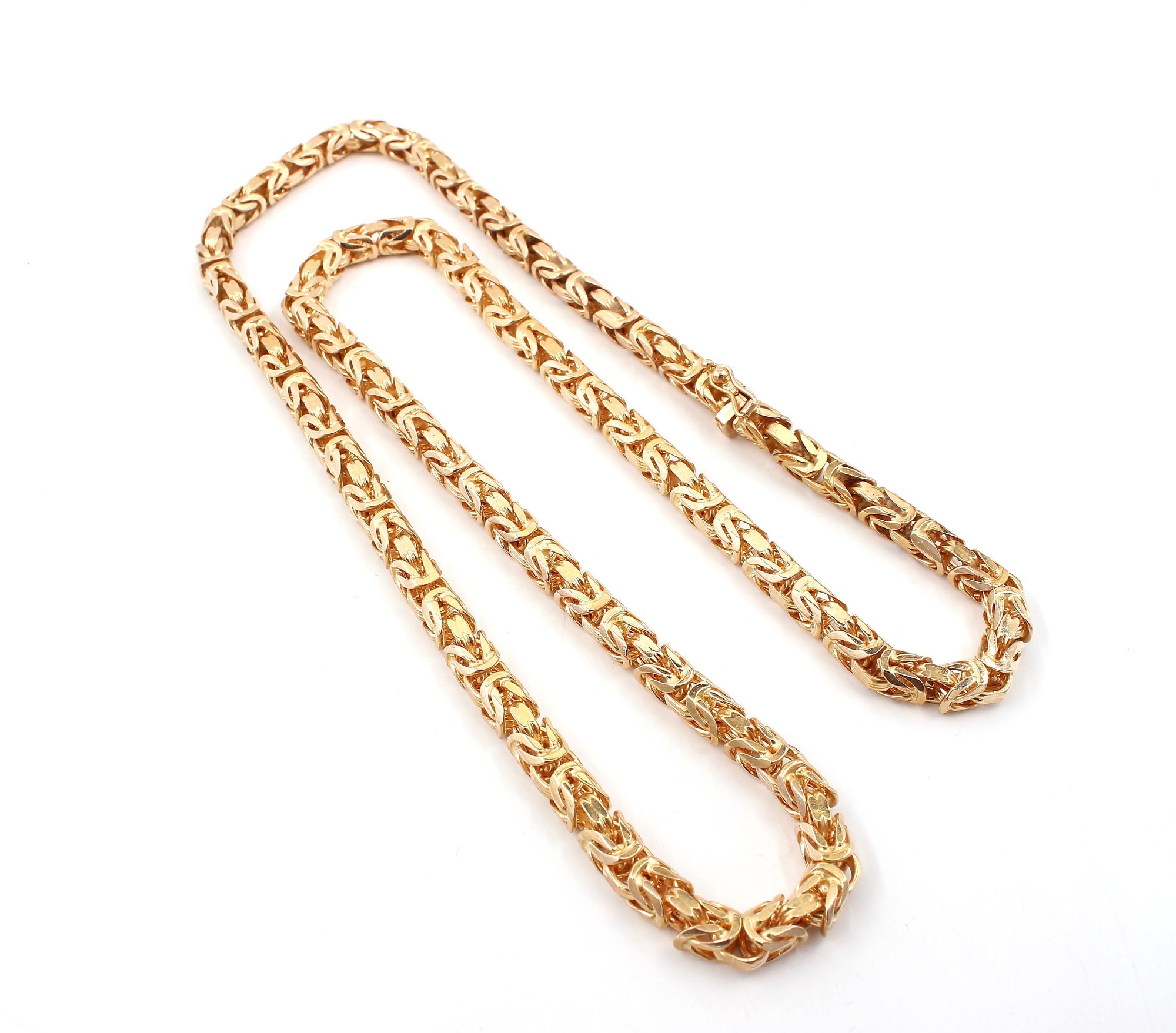 kejsar halsband i 18k guld. vikt: 80g