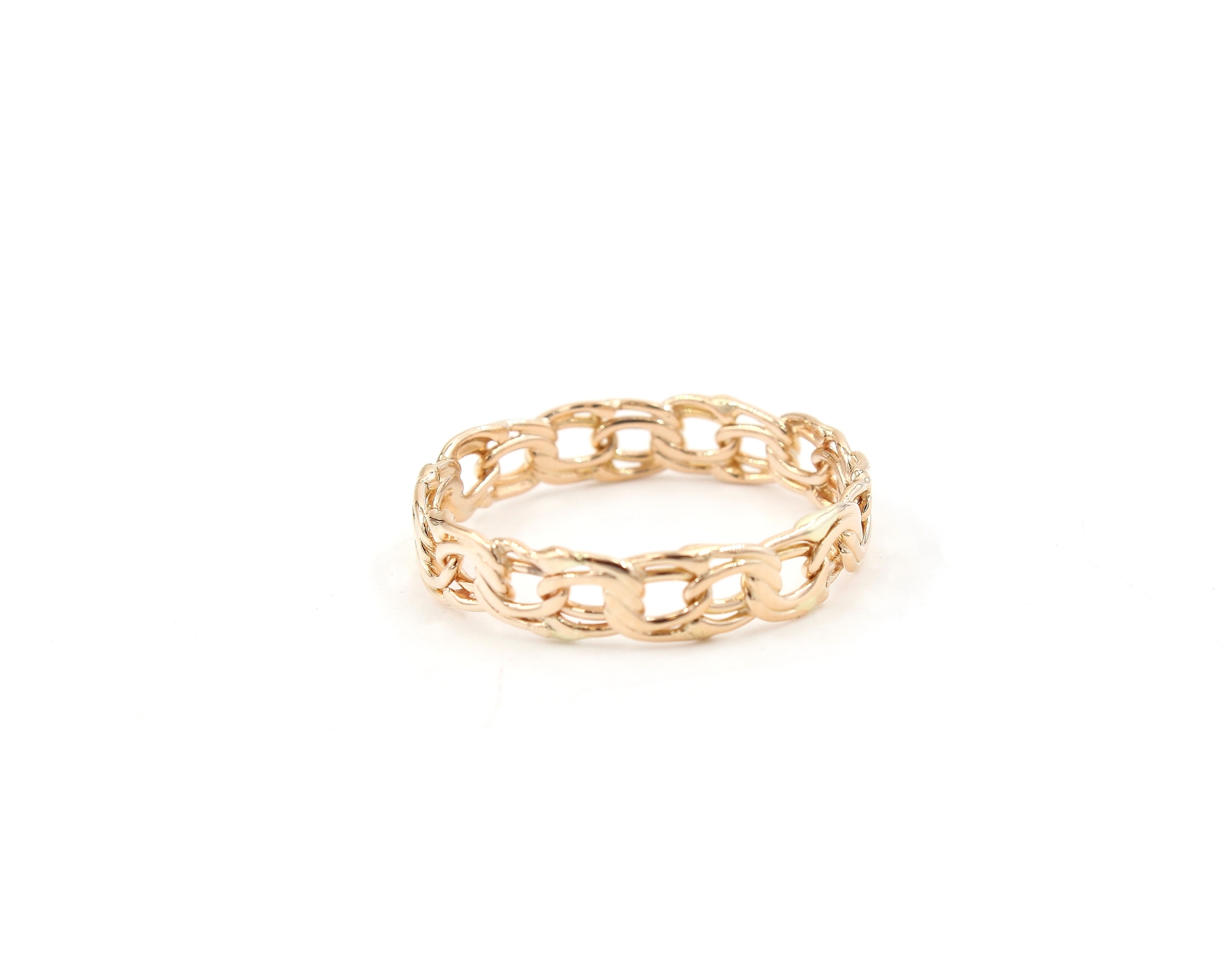 Bismarck ring i 18k guld . vikt: 1,9 g