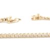 Tennis armband i 14k guld med diamanter. vikt: 4,77g
