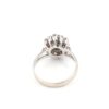 Diamant ring i 18k vitguld med en safir. 0,24ct diamaner. vikt: 3,56g