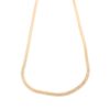 Fiskben halsband i 18k guld . vikt: 4,53 g