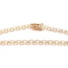 X-länk armband i 18k guld . vikt: 4,49 g