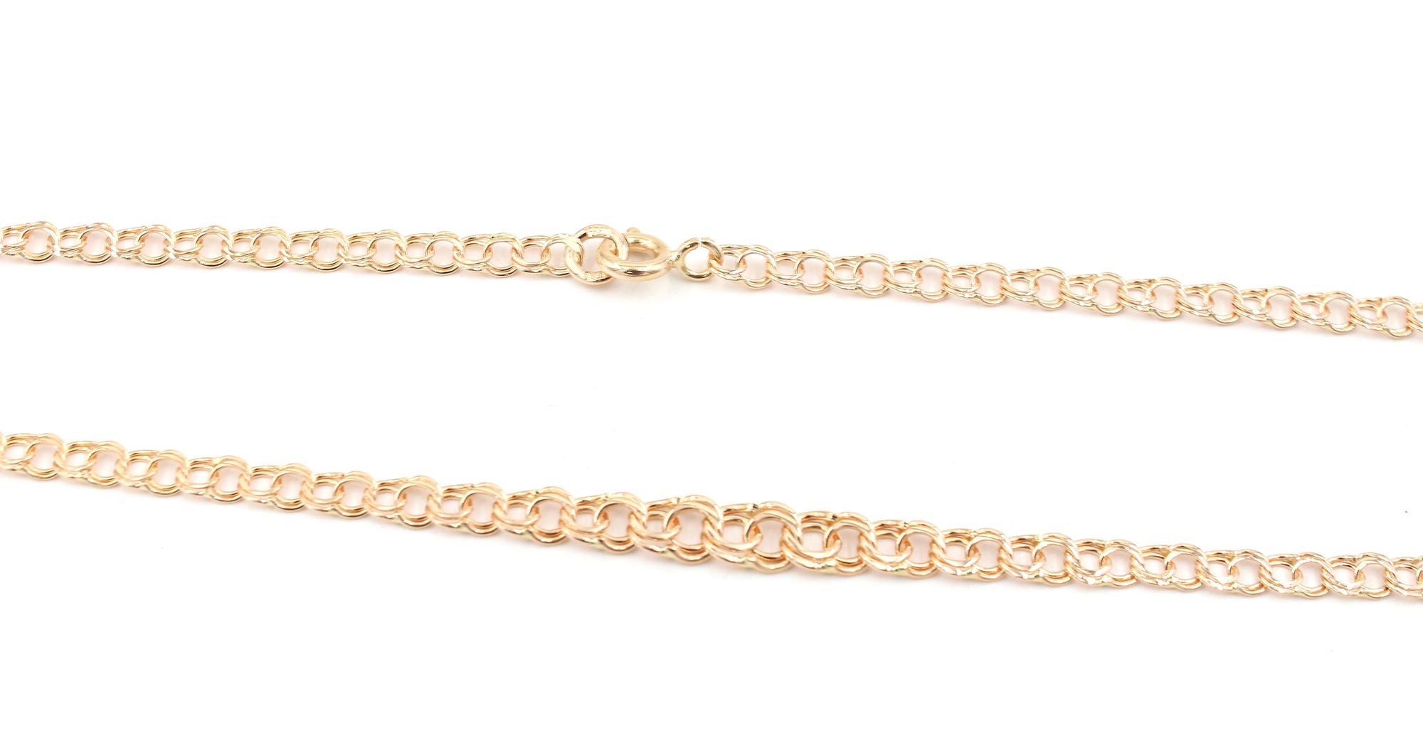 Bismarck halsband i 18k guld . vikt: 5,1g