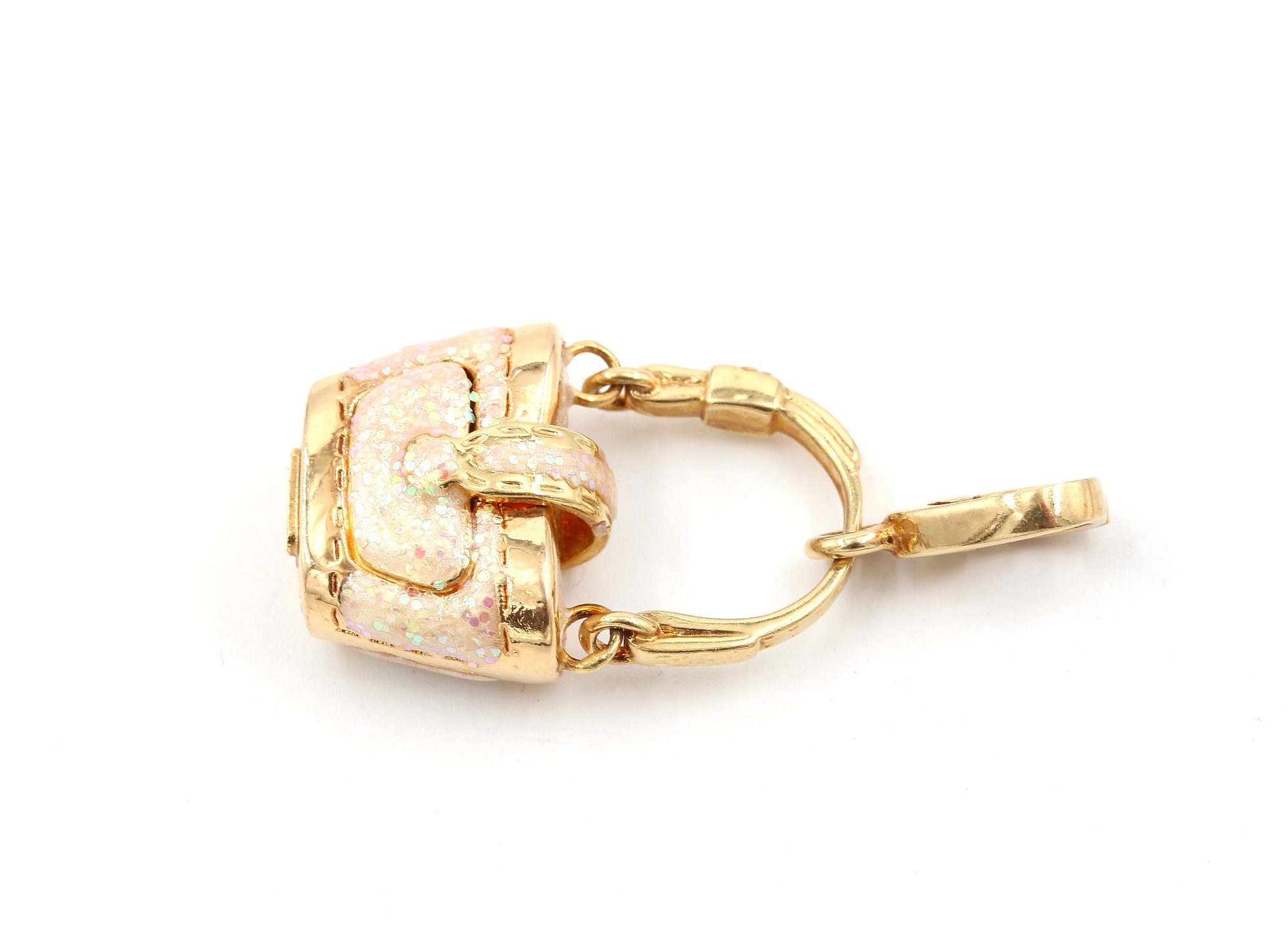 Berlock/hänge väska i 18k guld. vikt: 5,25 g