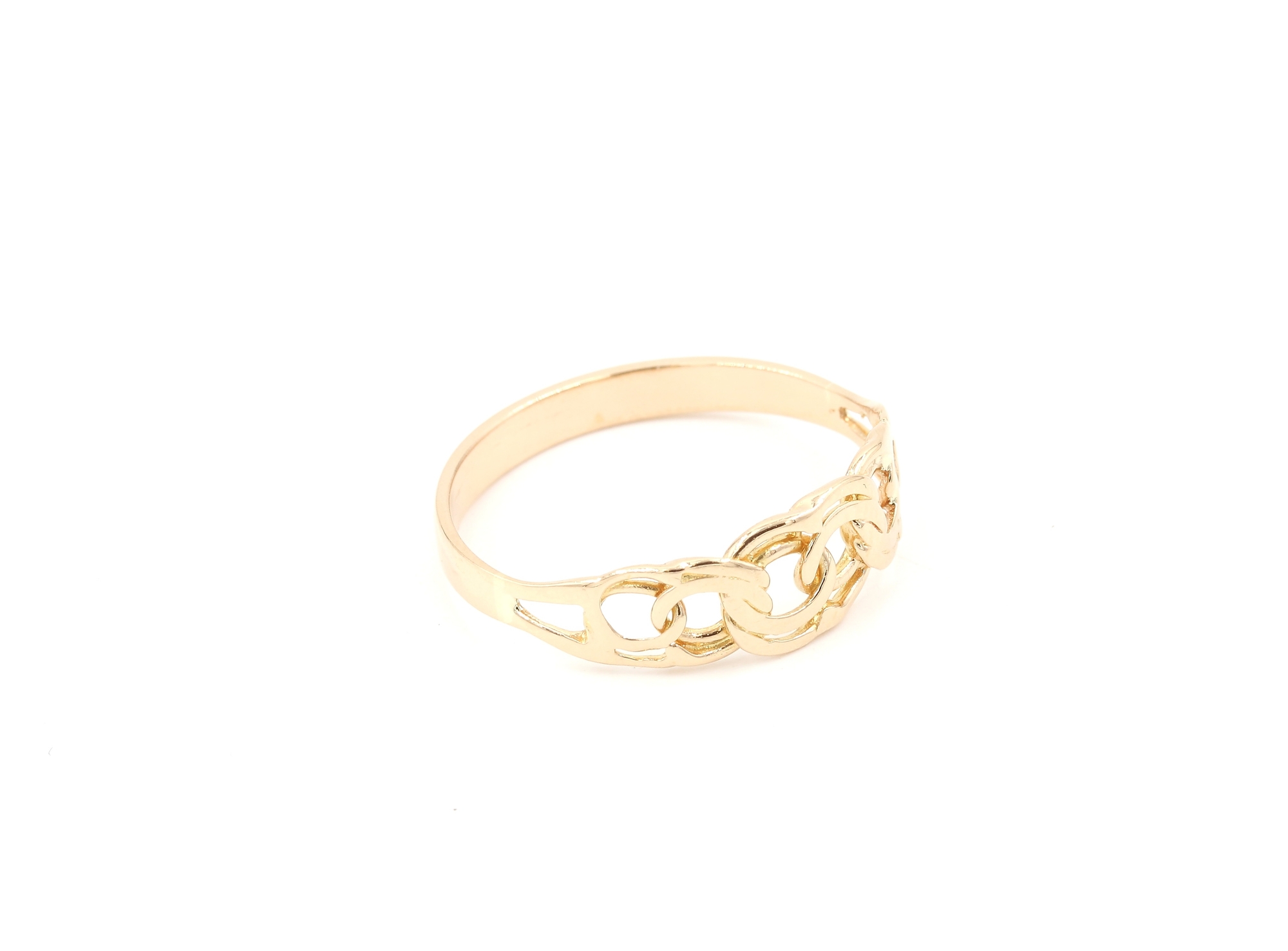 Bismarck ring i 18k guld. vikt: 3,1g