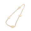 Figaro armband i 14k guld- ihålig. vikt:3,45g