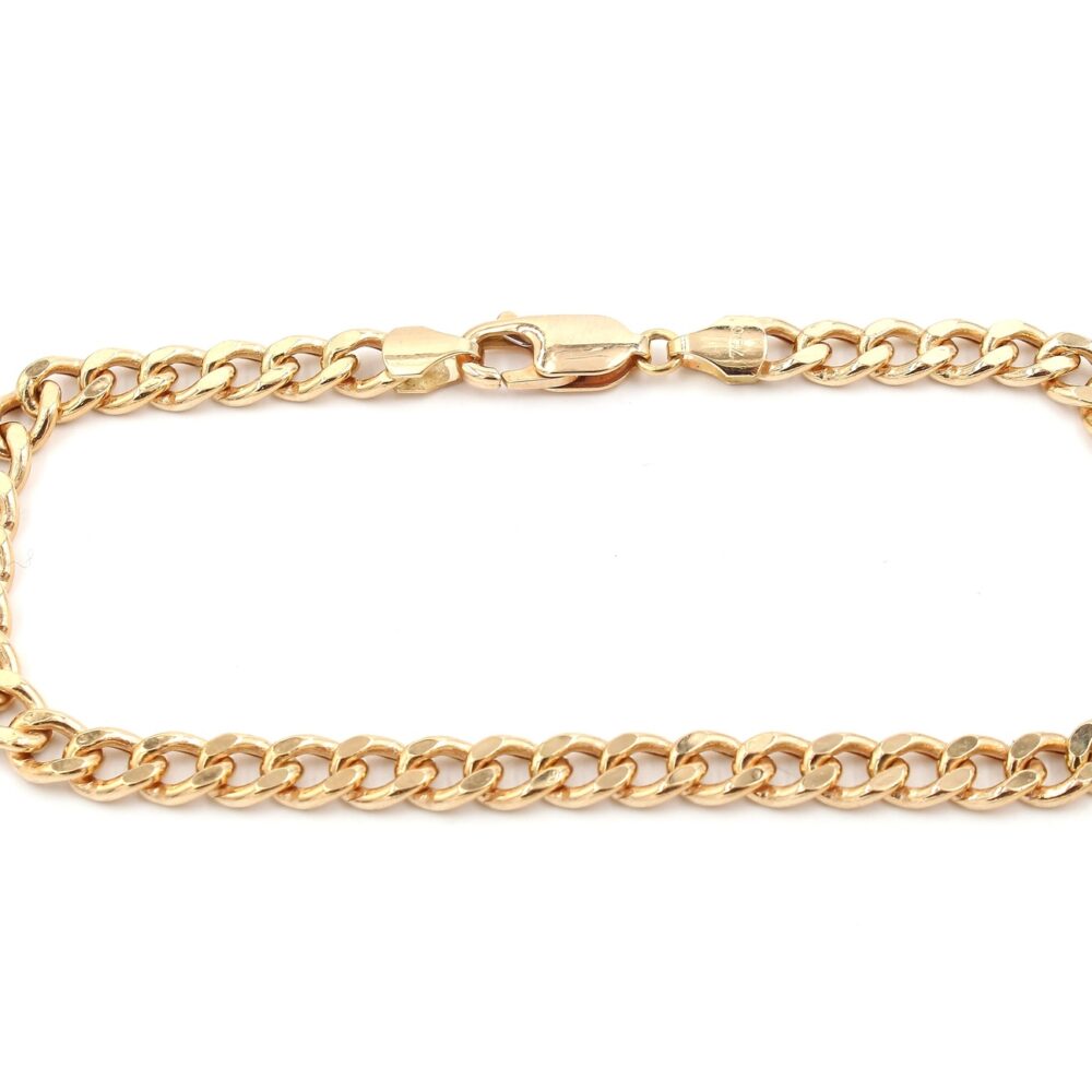 Pansar Armband i 18k guld- ihålig. vikt: 6,7 g.