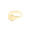Klackring i 18k guld. vikt:3,27g