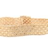 X-länk armband med stavar i 18k guld 4X . vikt:32,3