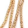kejsar halsband i 18k guld. vikt: 80g