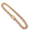 Bismarck armband i 18k guld.Vikt 10.70g