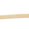 X-länk armband med stavar i 18k guld 4X . vikt:32,3