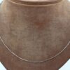 Venezia halsband i 18k vitguld . vikt: 2,6g
