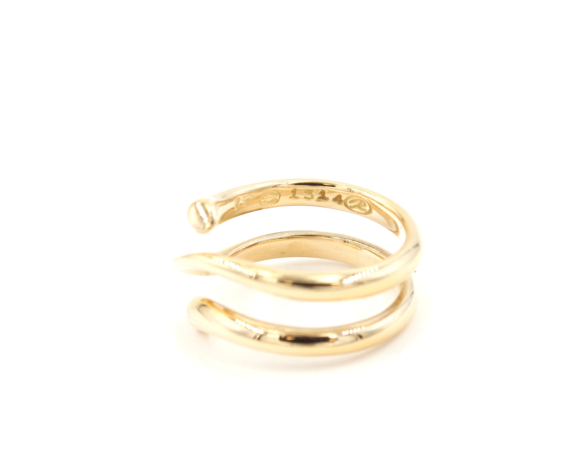 Georg Jensen Magic design Regitze Overggard ring i 18k guld. vikt: 9,6g