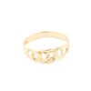 Bismarck ring i 18k guld. vikt: 3,1g