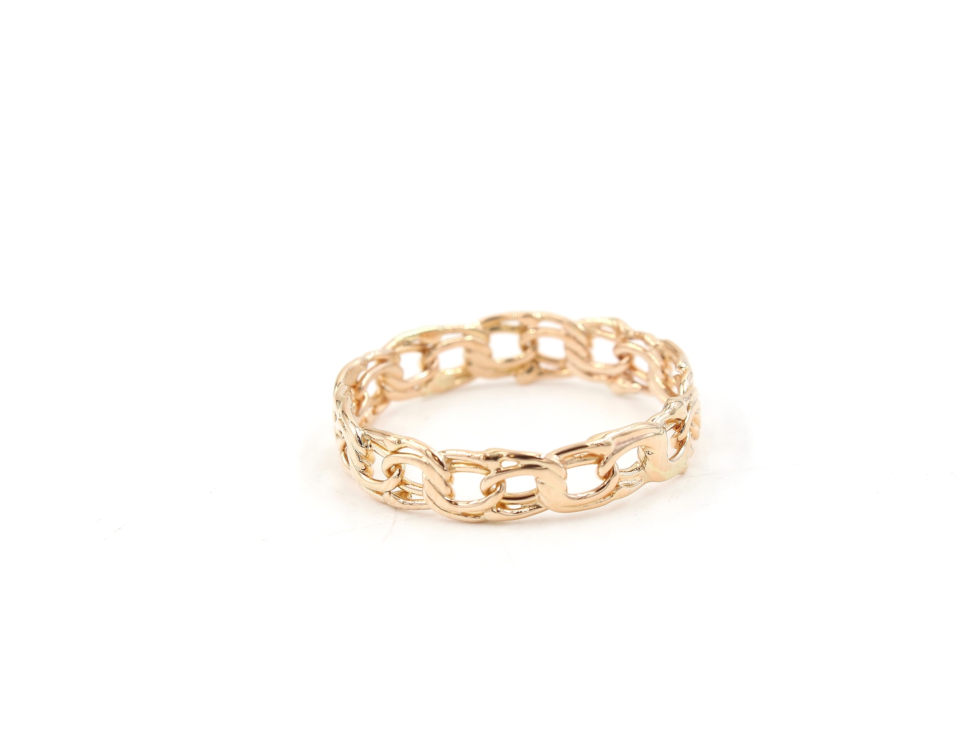 Bismarck ring i 18k guld . vikt: 1,9 g