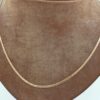 Fiskben halsband i 18k guld . vikt: 4,53 g